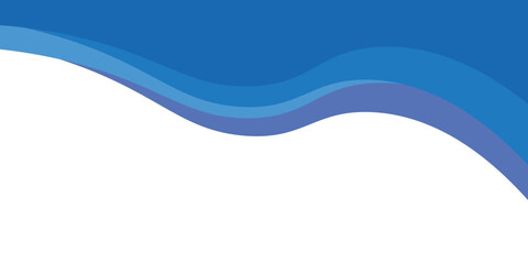 Abstract Blue Wave Pattern Design with White Background vector illustrator eps10