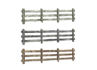 Three Different Fences