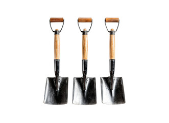 Three Distinct Shovels