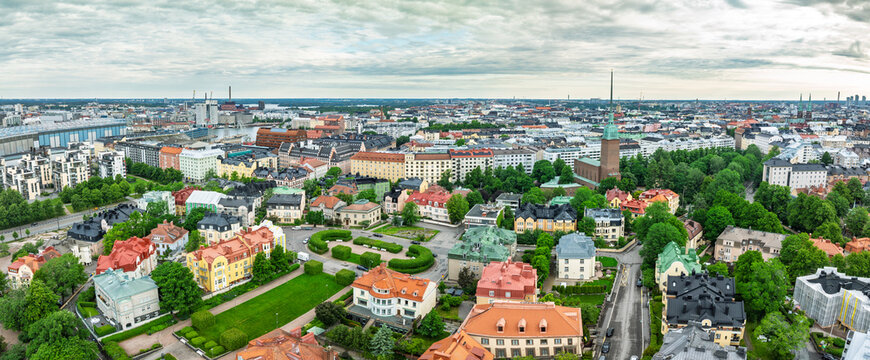 city center of Helsinki, Finland