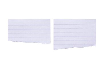 blank lined paper notebook paper with torn edges isolated on transparent background,note paper...