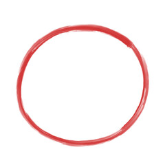 Speech bubble speech bubble. Speech bubble icon. Red highlighter circle vector. Red highlighter circle on white background. Bubble speech for highlighting text. Circle marker for highlighting text.