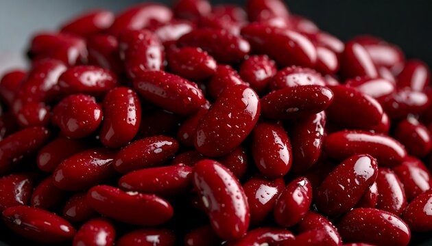 Close-up of red beans