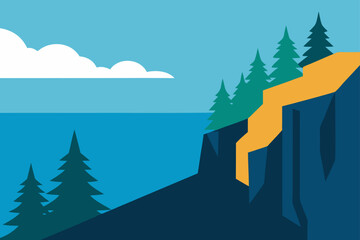zannone s steep cliffs and pine forests overlookin.svg