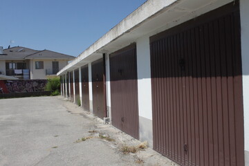 Fototapeta premium garages