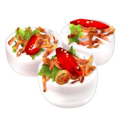 Kue Gandus – Traditional Indonesian Savory Rice Cake from Palembang