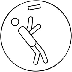 Falling Object Icon
