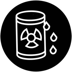 Chemical Spill  Icon
