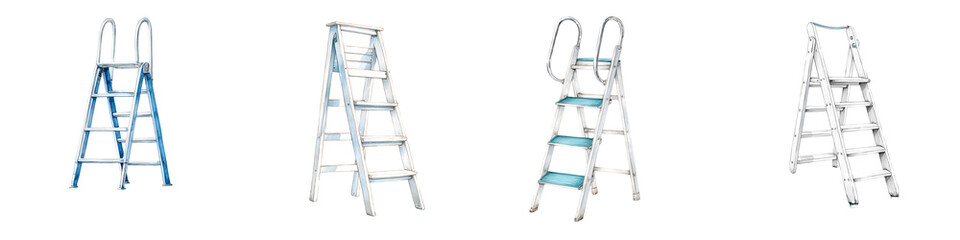 Swimming Pool Ladder Collection: Modern Pool Accessories