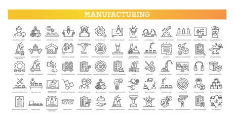 Manufacturing icons