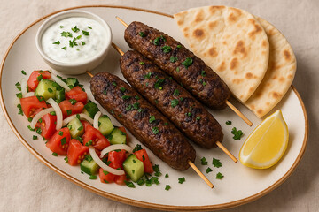 Middle Eastern Kofta Kebab

