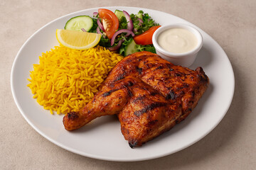 Arabian Roasted Full Chicken Biryani	
