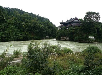 dujiangyan, chengdu, china