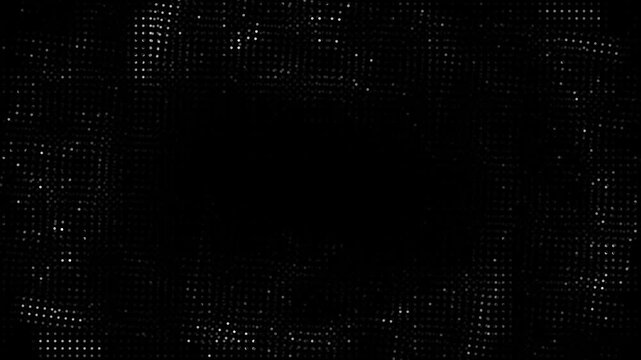 abstract animated technology background, random dot fading loop animation