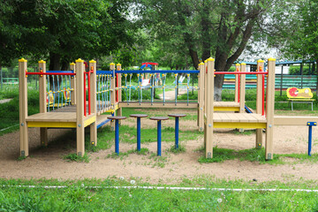 Children's educational play sports ground kindergarten.