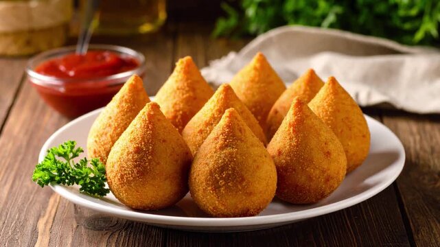 savory fried coxinha