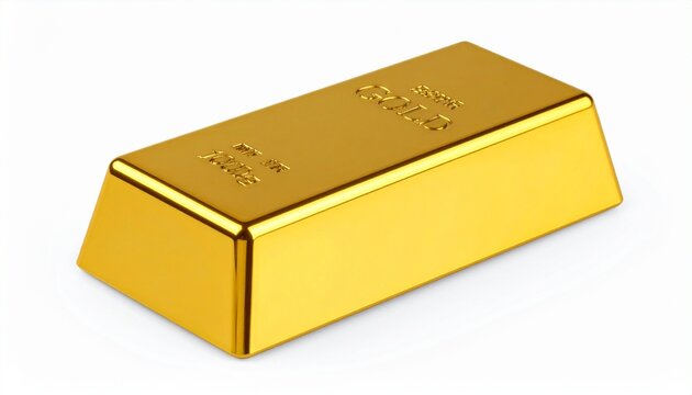 A gleaming gold bar with crisp rectangular edges and polished inscriptions—marked 'FINE GOLD 999.9'—resting against a pale surface, evoking themes of value distilled, elemental permanence, and the qui