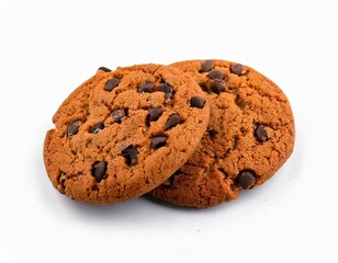 Chocolate chip cookies with dark chocolate chunks