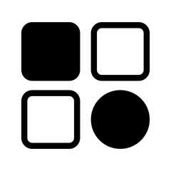 Category Icon Vector Symbol Design Illustration