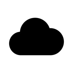 Cloud Icon Vector Symbol Design Illustration