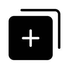 Obraz premium Duplicate Icon Vector Symbol Design Illustration