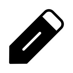 Pencil Icon Vector Symbol Design Illustration