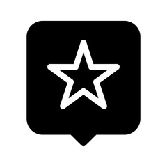 Review Icon Vector Symbol Design Illustration