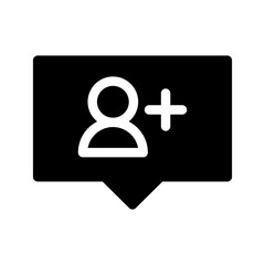 Follow Icon Vector Symbol Design Illustration