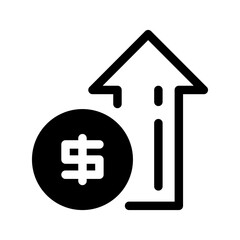 Profit Icon Vector Symbol Design Illustration