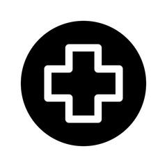Hospital Sign Icon Vector Symbol Design Illustration