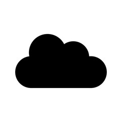 Cloud Icon Vector Symbol Design Illustration