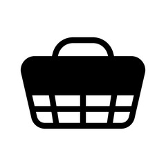 Basket Icon Vector Symbol Design Illustration