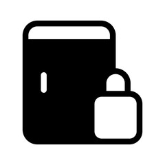 Obraz premium Security Icon Vector Symbol Design Illustration