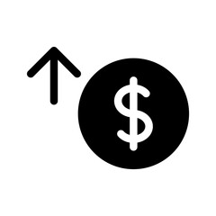 Growth Icon Vector Symbol Design Illustration