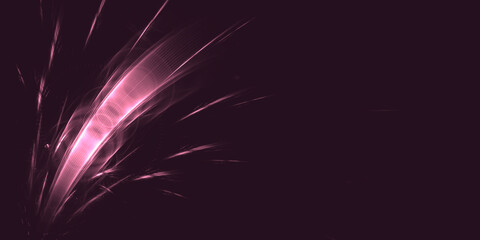 Fototapeta premium Leuchtendes Glasfaserkabel für ultraschnelles Internet – perfekte Verbindung für Streaming, Energie & moderne Kommunikation, Wissenschaft, Technologie, Forschung, rot