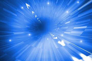 Bright futuristic arrow lines