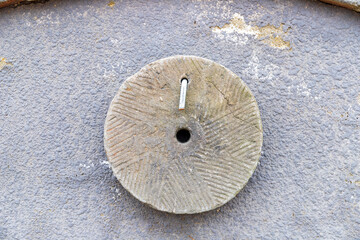 The traditional Chinese agricultural tool, the stone mill