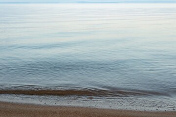 Beautiful seashore on the beach