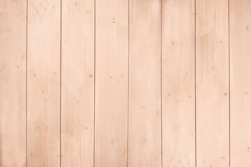 Obraz premium Light-colored vertical wooden planks are filling frame in flat design vector with grain and knots