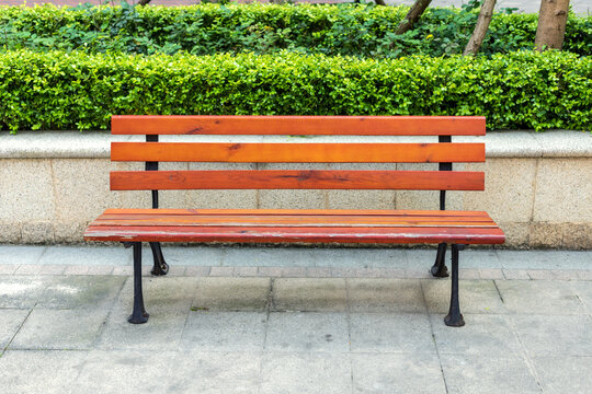 The benches in the community