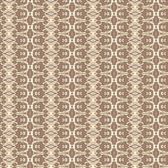 Intricate, repeating pattern with warm brown and beige tones, resembling decorative textile or wallpaper
