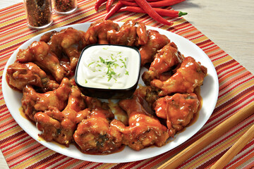 Assinhas de frango - Buffalo Wins 