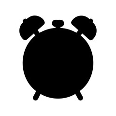 clock black silhouette vector, alarm clock silhouette, clock icon clipart
