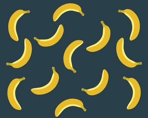seamless background with bananas