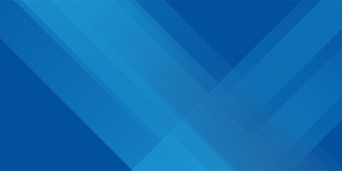 Fototapeta premium Abstract bacgkround blue and white gradient. Modern blue abstract rectangle box lines background for presentation design, banner, brocure, and business card