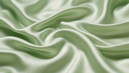 Fototapeta premium green satin background