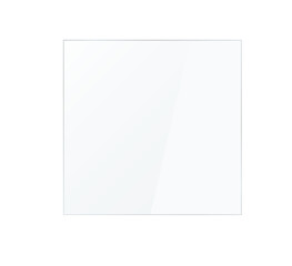 Png Polished, transparent glass plate. Perfect for window, screen, or display overlays. Glossy plastic or acrylic sheet. Isolated on a transparent background with realistic light effects.	