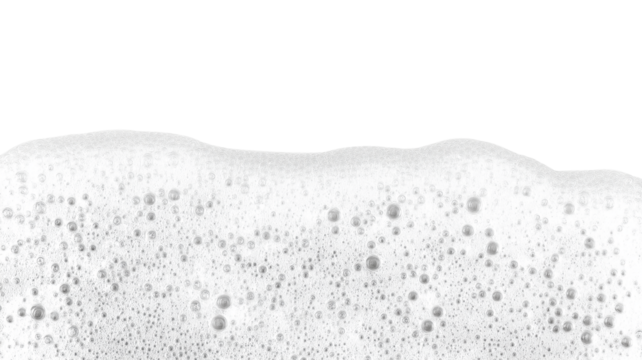 Realistic soap foam with bubbles. Shampoo soap foam isolated on transparent white background. frothy bubbles with soft texture. hygiene, cleaning product design elements. PNG, Cutout - Powered by Adobe