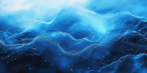 abstract texture blue background. ai generative