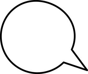 Text and Speech Bubble